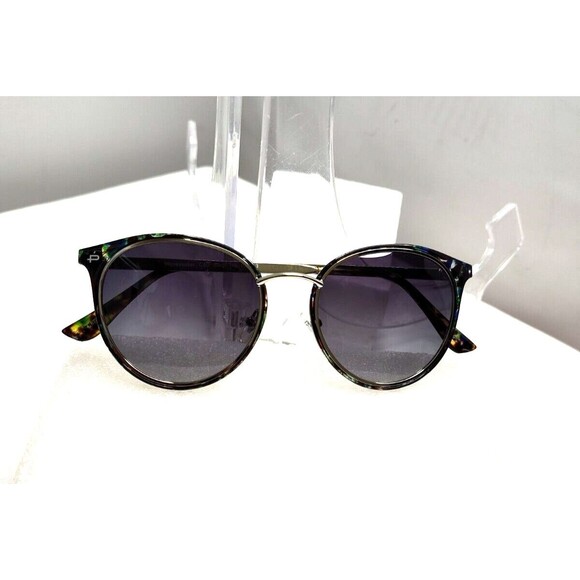 Prive Revaux Polarized Sunglasses Womens Woveseeker Cat Black &Silver 52-19-148 - Picture 5 of 16